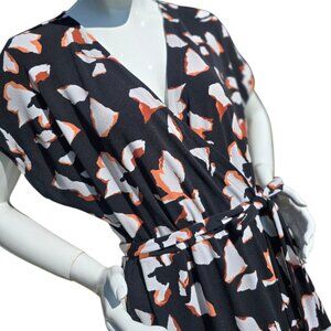 NINE WEST Women's Faux Wrap Dress sz XXL